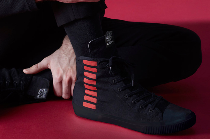 On a foot.